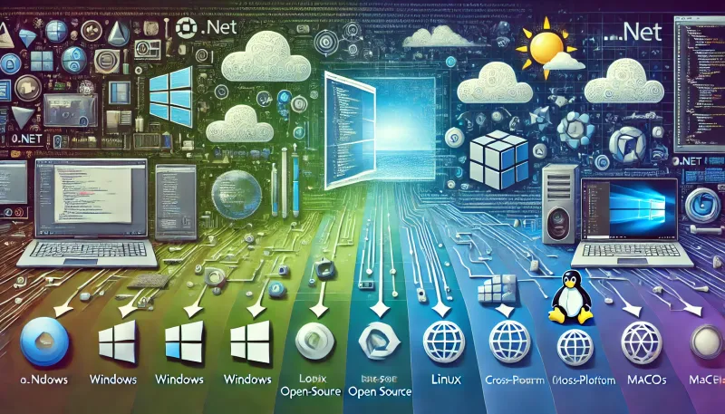 Die Evolution von .NET: Von Windows-only zu Open Source und Cross-Plattform